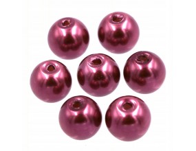 72 KORALIKI SZKLANE PERŁY PERŁA KULE 8mm 20szt