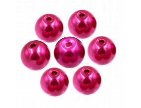 17 KORALIKI SZKLANE PERŁY PERŁA KULE 8mm 20szt