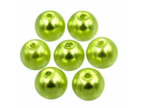 66 KORALIKI SZKLANE PERŁY PERŁA KULE 8mm 20szt