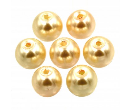 21 KORALIKI SZKLANE PERŁY PERŁA KULE 8mm 20szt