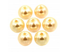 61 KORALIKI SZKLANE PERŁY PERŁA KULE 8mm 20szt