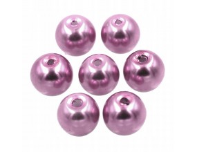 27 KORALIKI SZKLANE PERŁY PERŁA KULE 8mm 20szt