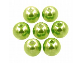 26 KORALIKI SZKLANE PERŁY PERŁA KULE 8mm 20szt