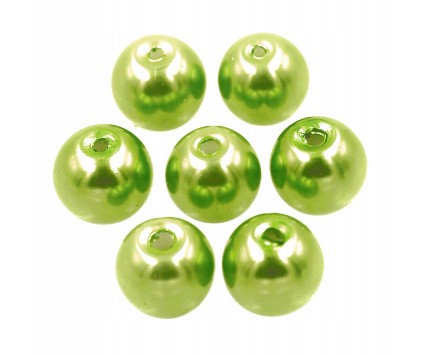 26 KORALIKI SZKLANE PERŁY PERŁA KULE 8mm 20szt