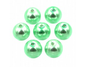 63 KORALIKI SZKLANE PERŁY PERŁA KULE 8mm 20szt