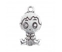 Zawieszka metalowa Charms BOBAS 24x13 mm
