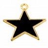 Zawieszka emaliowana GWIAZDKA charms 21x19 mm