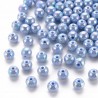 Koraliki Akrylowe Kule Kulki Opalizujące 8mm 20szt