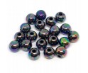 Koraliki Akrylowe Kule Kulki Opalizujące 8mm 20szt
