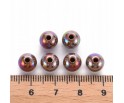 Koraliki Akrylowe Kule Kulki Opalizujące 8mm 20szt