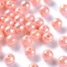 Koraliki Akrylowe Kule Kulki Opalizujące 8mm 20szt
