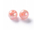 Koraliki Akrylowe Kule Kulki Opalizujące 8mm 20szt