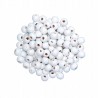 Koraliki Drewniane do Biżuterii Kula Drewno Białe 6mm 50szt