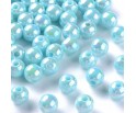 Koraliki Akrylowe Kule Kulki Opalizujące 8mm 20szt
