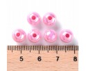 Koraliki Akrylowe Kule Kulki Opalizujące 8mm 20szt