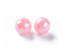 Koraliki Akrylowe Kule Kulki Opalizujące 8mm 20szt