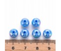 Koraliki Akrylowe Kule Kulki Opalizujące 8mm 20szt