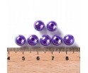 Koraliki Akrylowe Kule Kulki Opalizujące 8mm 20szt