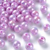 Koraliki Akrylowe Kule Kulki Opalizujące 8mm 20szt