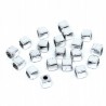Przekładka Kostka Koraliki Akryl 4x4mm 20szt