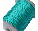 SZNUREK JUBILERSKI POWLEKANY SNAKE 2mm 2m SELEDYN