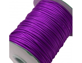 SZNUREK JUBILERSKI POWLEKANY SNAKE 2mm 2m FIOLET C
