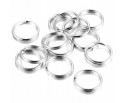 Baza Podstawa do Breloka Kółko Brelok 20mm 10szt