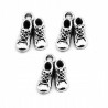 Zawieszka metalowa charms BUTY BUCIKI 14x10mm 3szt