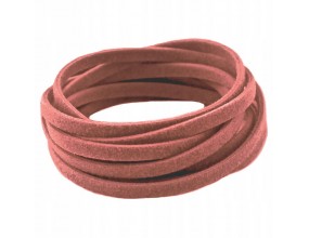 Rzemień Zamszowy Rzemyk Płaski ~ 2,5x1,5mm 1m