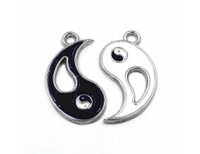 Zawieszka YIN YANG dla Par Zakochanych Przyjaciół