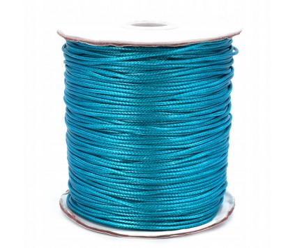 SZNUREK JUBILERSKI POWLEKANY SNAKE 1,5mm 2m MORSKI