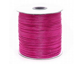 SZNUREK JUBILERSKI POWLEKANY 1,5mm 2m RÓŻ CIEMNY