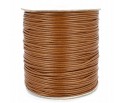 SZNUREK JUBILERSKI POWLEKANY 1,5mm 2m BRĄZOWY