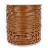 SZNUREK JUBILERSKI POWLEKANY 1,5mm 2m BRĄZOWY