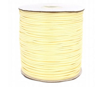 SZNUREK JUBILERSKI POWLEKANY SNAKE 1,5mm 2m ECRU