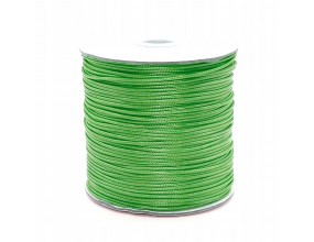 SZNUREK JUBILERSKI POWLEKANY 1,5mm 2m ZIELONY