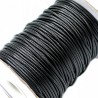 SZNUREK JUBILERSKI POWLEKANY SNAKE 2mm 2m CZARNY
