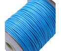 SZNUREK JUBILERSKI POWLEKANY SNAKE 2mm 2m BŁĘKITNY