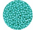 PERŁA PERŁY PEREŁKI SZKLANE 4mm 50szt turkusowy