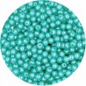 PERŁA PERŁY PEREŁKI SZKLANE 4mm 50szt turkusowy