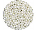 PERŁA PERŁY PEREŁKI SZKLANE 4mm 50szt ecru