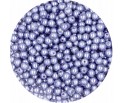 PERŁA PERŁY PEREŁKI SZKLANE 4mm 50sztuk siwo-niebi