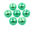 32 Koraliki Szklane Perły Perła Kule 8mm 20szt