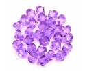 Koraliki Szlifowane Diamenciki 6mm 30szt Fioletowe