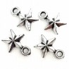 Zawieszka Akrylowa Charms Gwiazdka 12x15mm 6sztuk