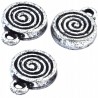 Zawieszka Akrylowa Charms Wir Kółko 13x10mm 6sztuk