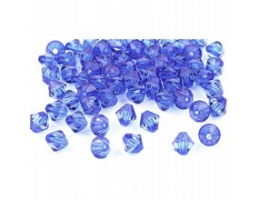 Koraliki Szlifowane Diamenciki 8mm 20szt Niebieski