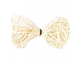 SZNUREK DO SHAMBALLA NYLONOWY 4m TOPLIWY ECRU