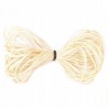 SZNUREK DO SHAMBALLA NYLONOWY 4m TOPLIWY ECRU