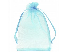 ORGANZA WORECZEK Z ORGANZY 14x9 ŚWIĘTA 1szt BŁĘKIT
